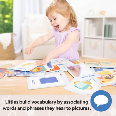  Melissa & Doug Ms. Rachel First Words Textured Sensory Flashcards Preschool Learning Toy: 30 Pieces For Memory And Emotional Skill Development