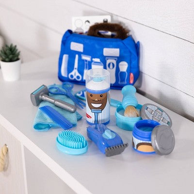  Melissa & Doug Barber Shop Pretend Play Set Shaving Toy