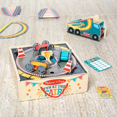  Melissa & Doug Fun At The Fair! Fire Jumper Stunt Car
