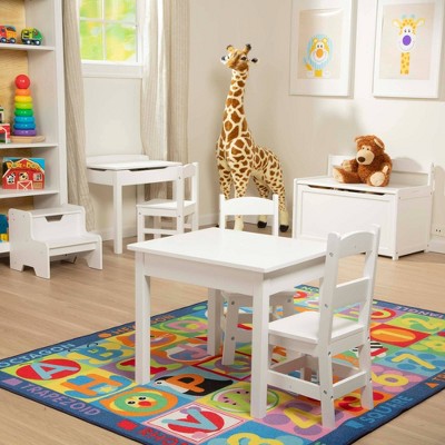  Melissa & Doug Wooden Step Stool - White