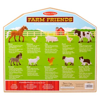  Melissa & Doug Farm Friends - 10 Collectible Farm Animals