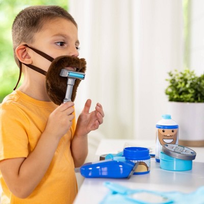  Melissa & Doug Barber Shop Pretend Play Set Shaving Toy