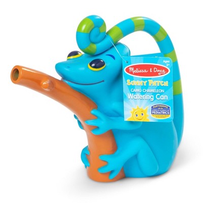  Melissa & Doug Sunny Patch Camo Chameleon Watering Can With Tail Handle And Branch-Shaped Spout