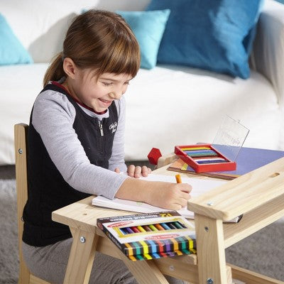  Melissa & Doug Solid Wood Project Workbench Play Building Set