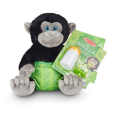 Melissa & Doug Baby Gorilla 10" Stuffed Animal