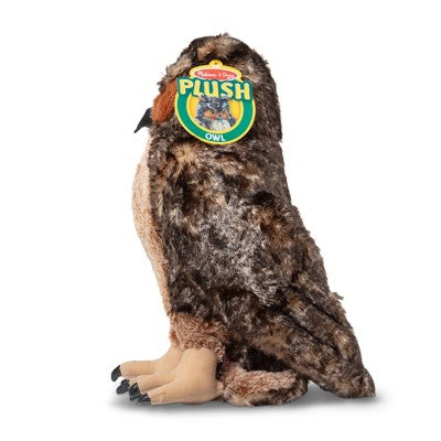  Melissa & Doug Giant Owl - Lifelike Stuffed Animal (17 Inches Tall)