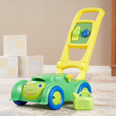  Melissa & Doug Sunny Patch Snappy Turtle Lawn Mower - Pretend Play Toy For Kids