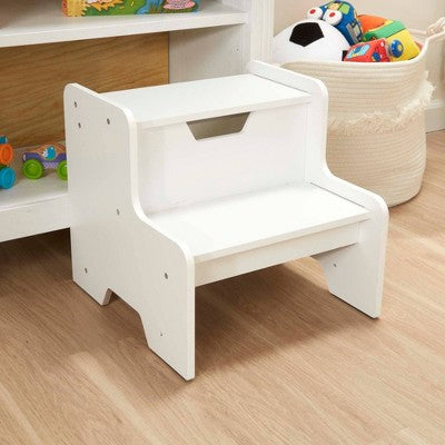  Melissa & Doug Wooden Step Stool - White