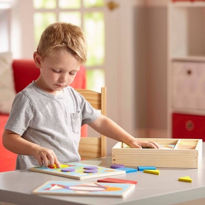  Melissa & Doug Beginner Pattern Blocks