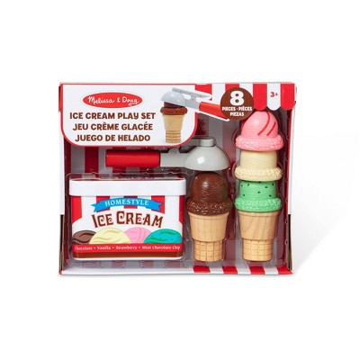  Melissa & Doug Scoop And Stack Ice Cream Cone Magnetic Pretend Play Set