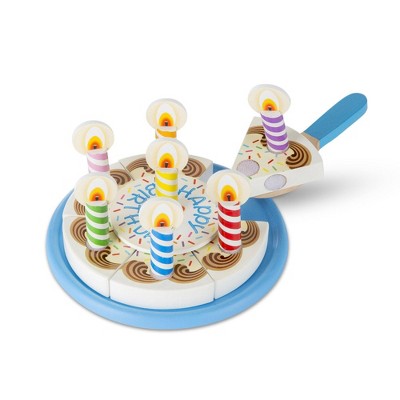  Melissa & Doug Wooden Birthday Cake