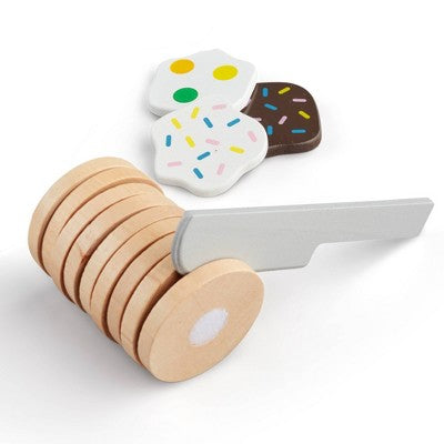  Melissa & Doug Slice And Bake Wooden Cookie Play Food Set