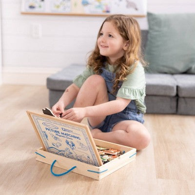  Melissa & Doug National Parks Wooden Picture Matching Magnetic Game - 60pc