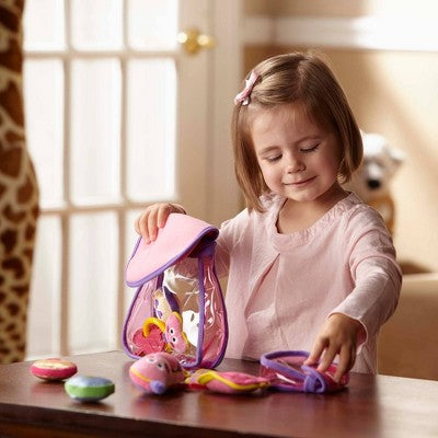  Melissa & Doug Pretty Purse Fill And Spill Soft Play Set Toddler Toy