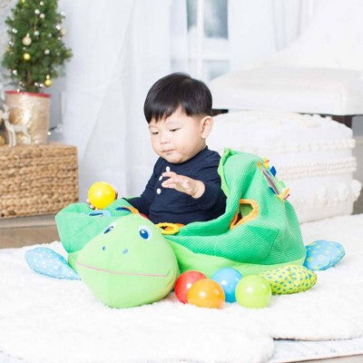  Melissa & Doug Kids Turtle Ball Pit With 60 Balls