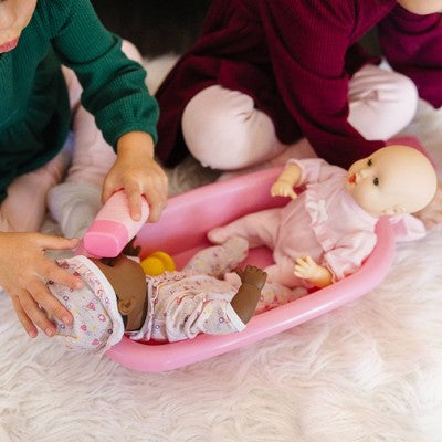  Melissa & Doug Mine To Love Baby Doll Bathtub And Accessories Set (6pc)