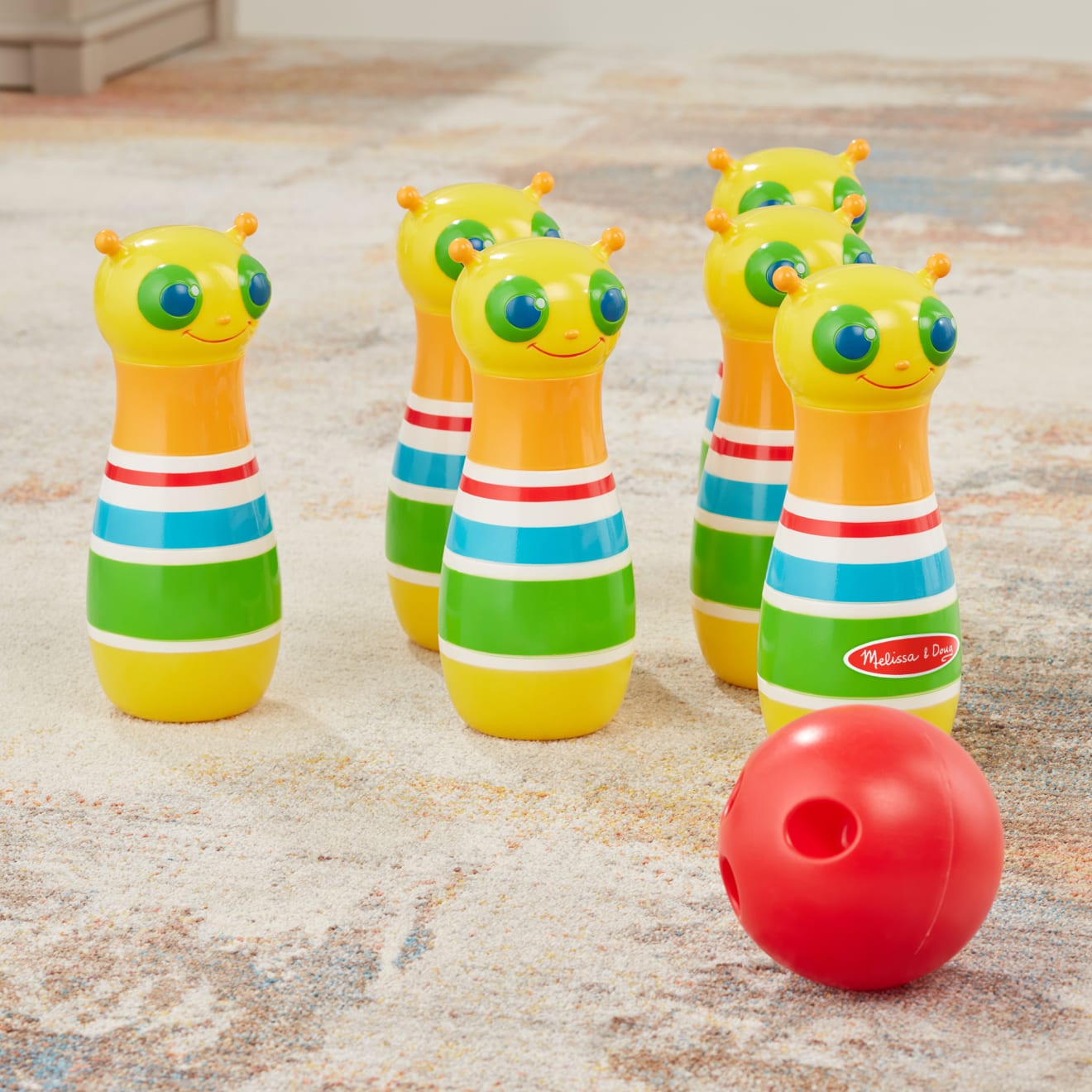 Melissa & Doug Giddy Buggy Bowling Set