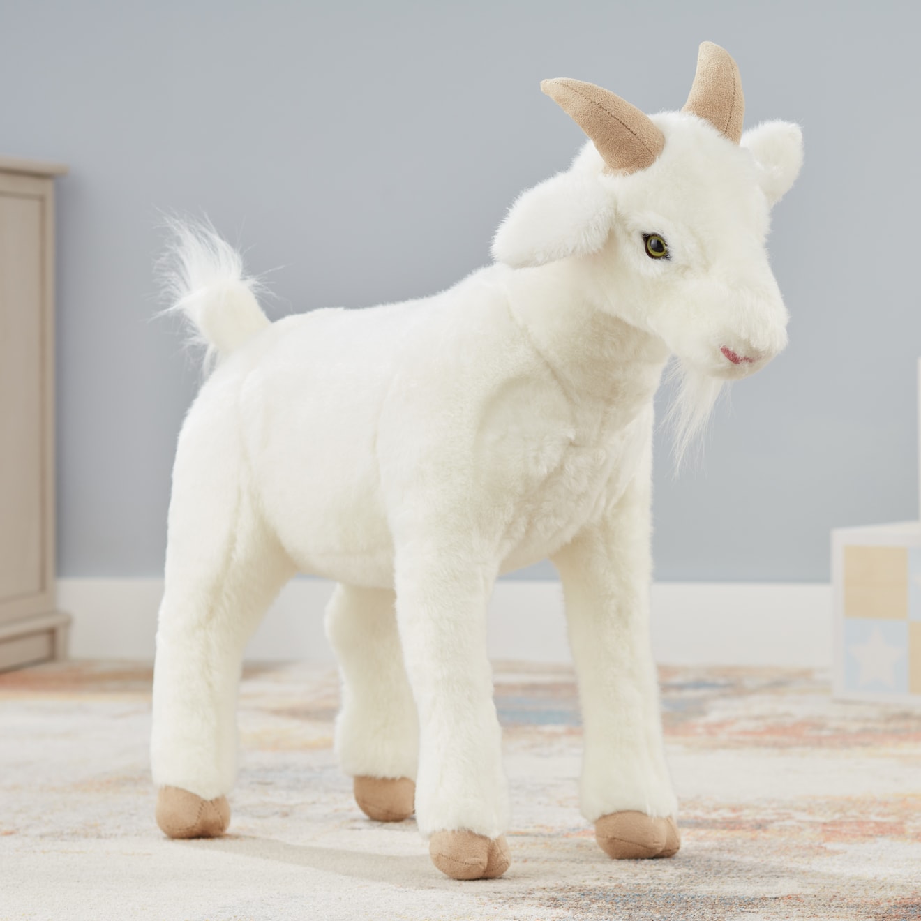 Melissa & Doug Lifelike Plush Goat