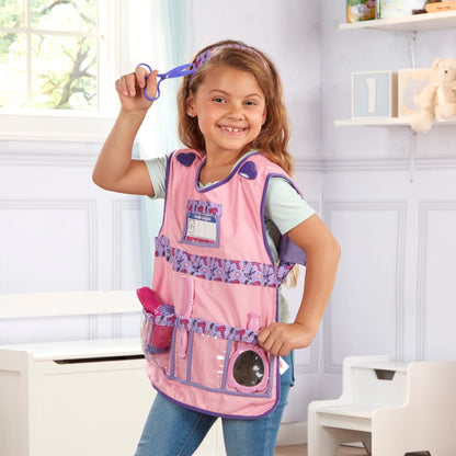 Melissa & Doug Hair Stylist Role Play Costume Set