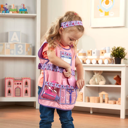 Melissa & Doug Hair Stylist Role Play Costume Set