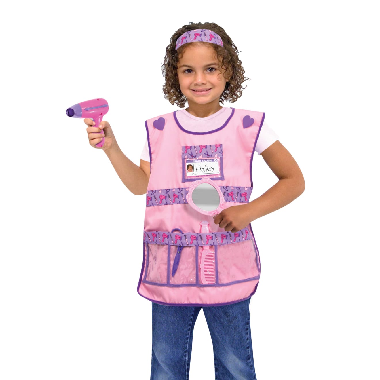 Melissa & Doug Hair Stylist Role Play Costume Set