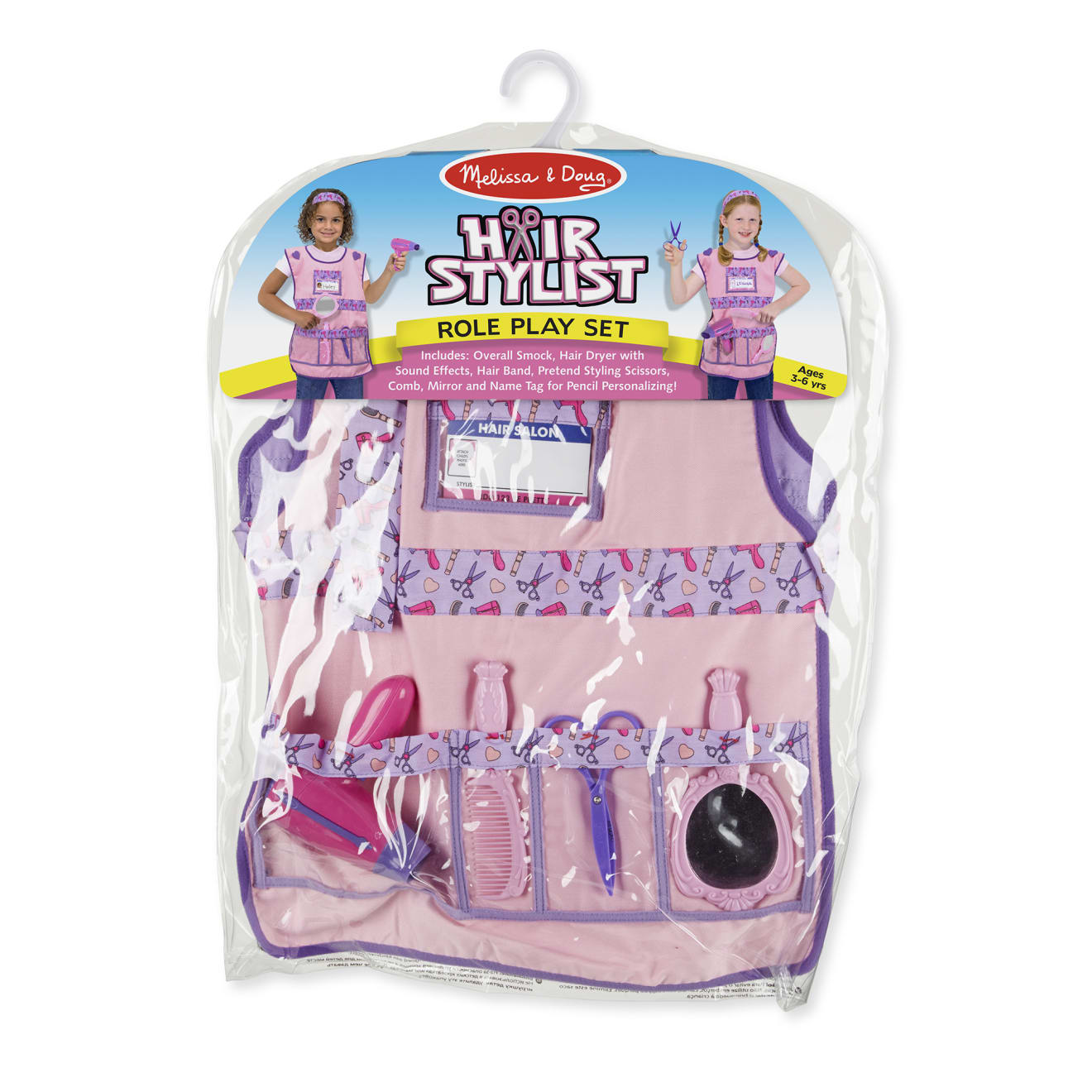 Melissa & Doug Hair Stylist Role Play Costume Set