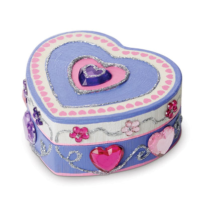 Melissa & Doug Created By Me! Heart Box Wooden Craft Kit