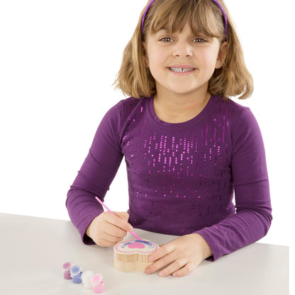 Melissa & Doug Created By Me! Heart Box Wooden Craft Kit