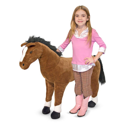 Melissa & Doug Horse Giant Stuffed Animal