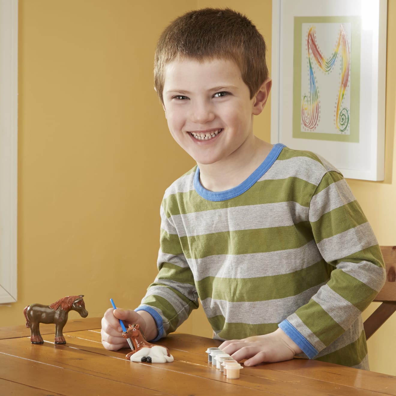 Melissa & Doug Created By Me! Horse Figurines Craft Kit