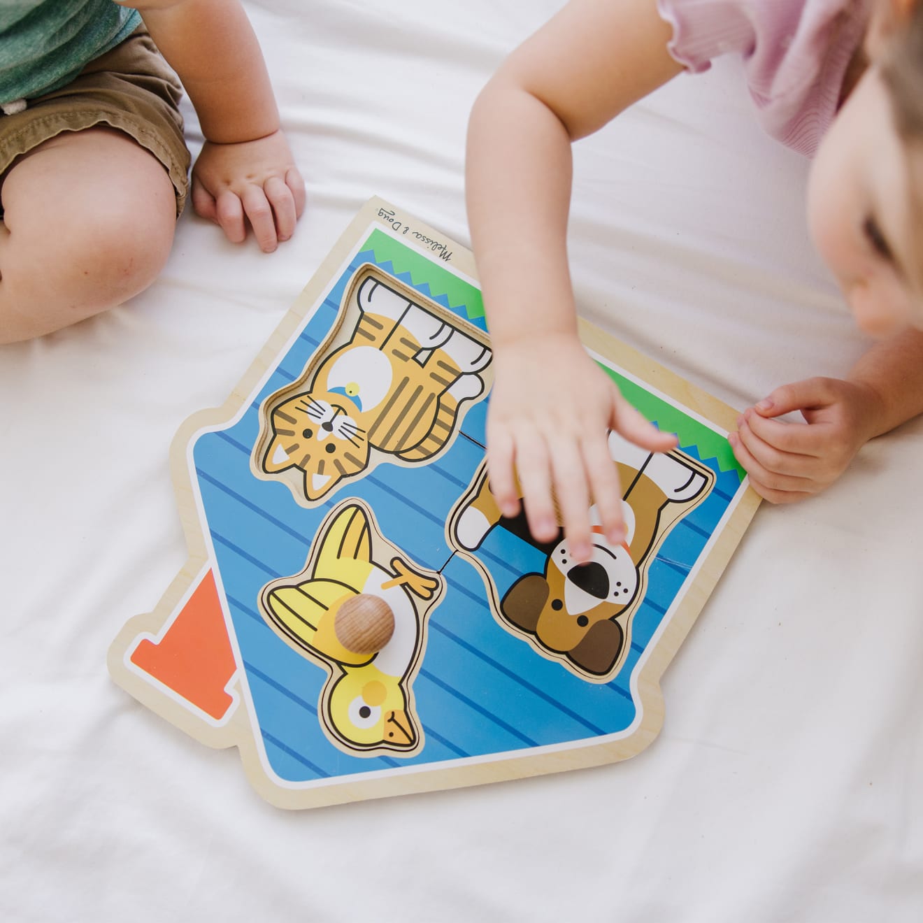 Melissa & Doug House Pets Jumbo Knob Puzzle - 3 Pieces