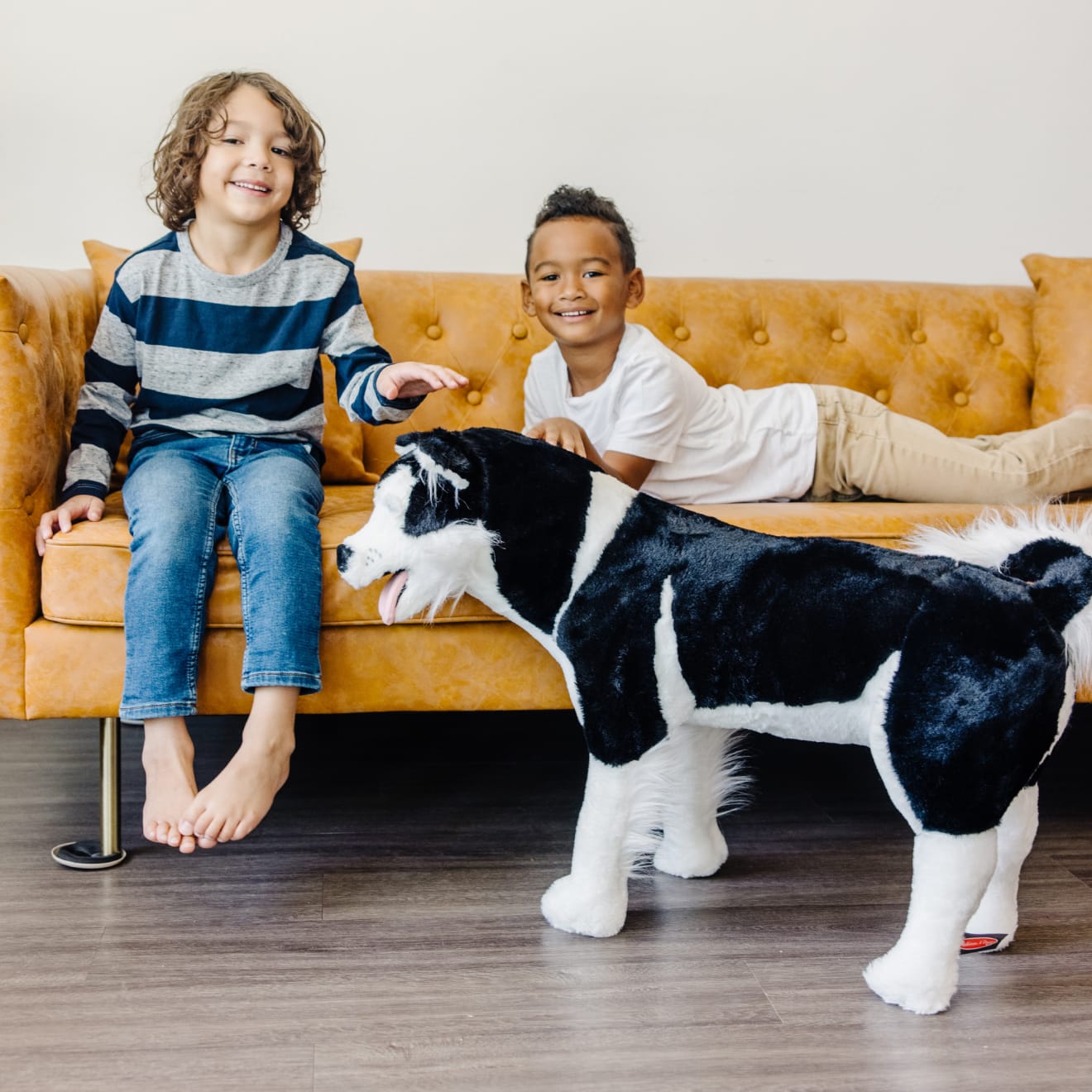 Melissa & Doug Husky Giant Stuffed Animal