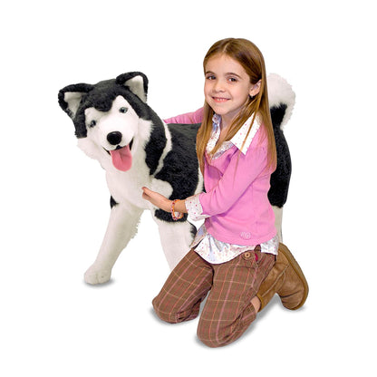Melissa & Doug Husky Giant Stuffed Animal