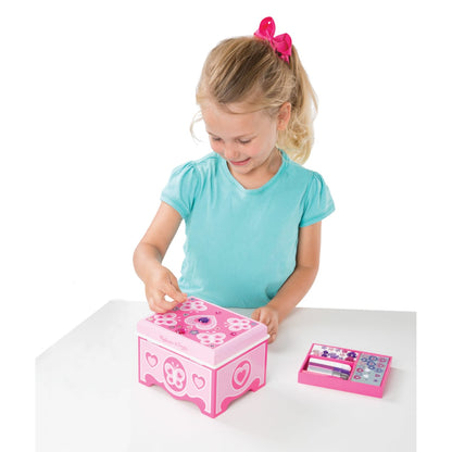 Melissa & Doug Created By Me! Jewelry Box Wooden Craft Kit