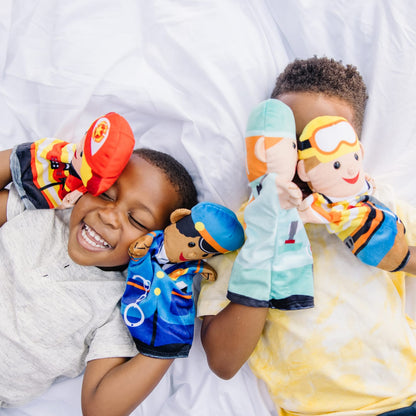 Melissa & Doug Jolly Helpers Hand Puppets