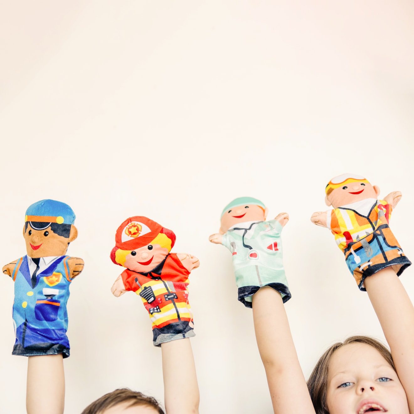 Melissa & Doug Jolly Helpers Hand Puppets