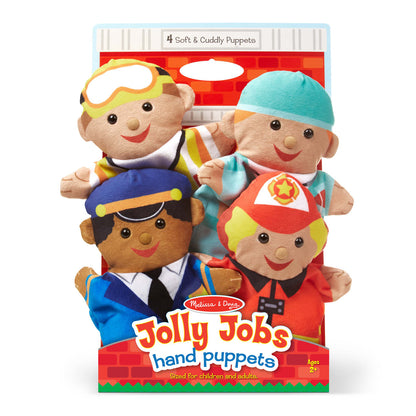 Melissa & Doug Jolly Helpers Hand Puppets