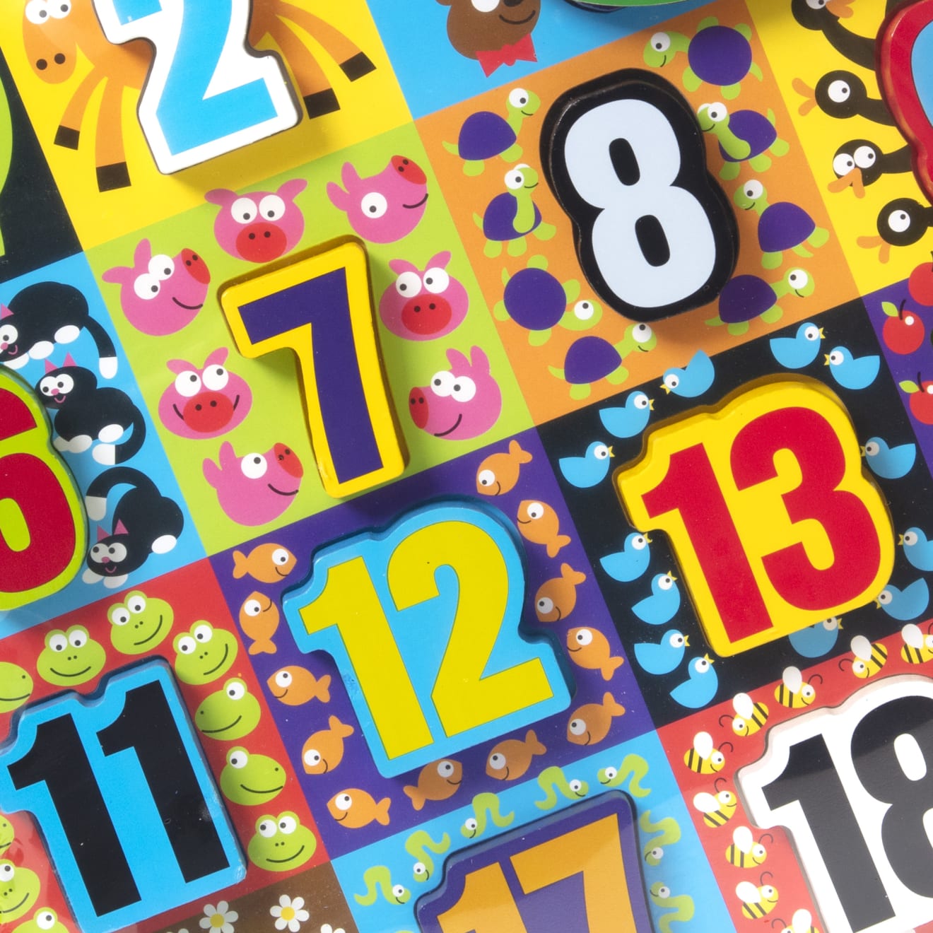 Melissa & Doug Jumbo Numbers Chunky Puzzle