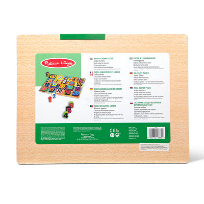 Melissa & Doug Jumbo Numbers Chunky Puzzle
