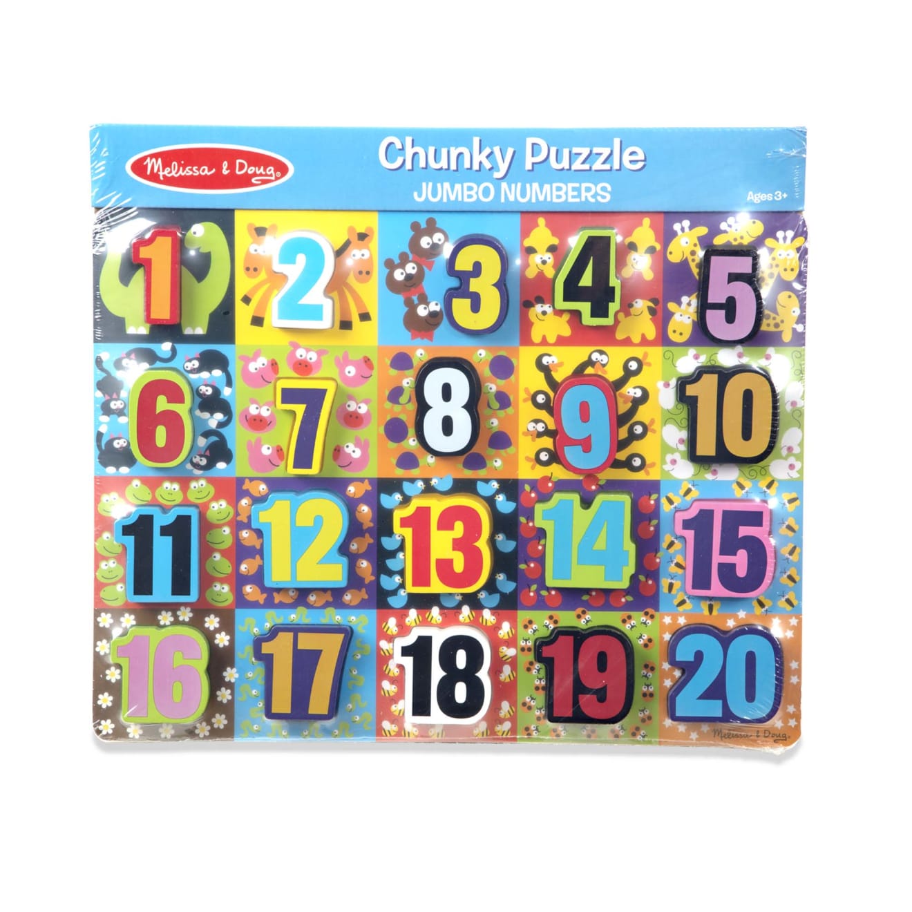 Melissa & Doug Jumbo Numbers Chunky Puzzle