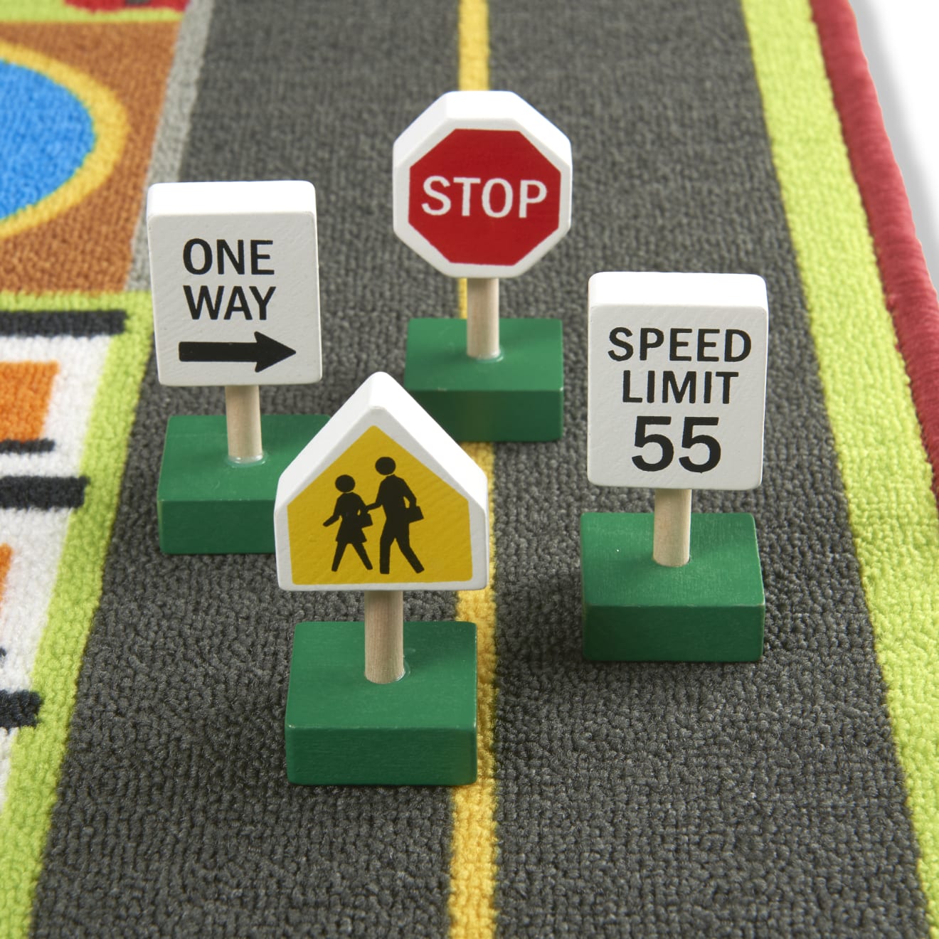 Melissa & Doug Jumbo Roadway Activity Rug