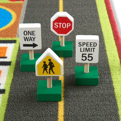 Melissa & Doug Jumbo Roadway Activity Rug