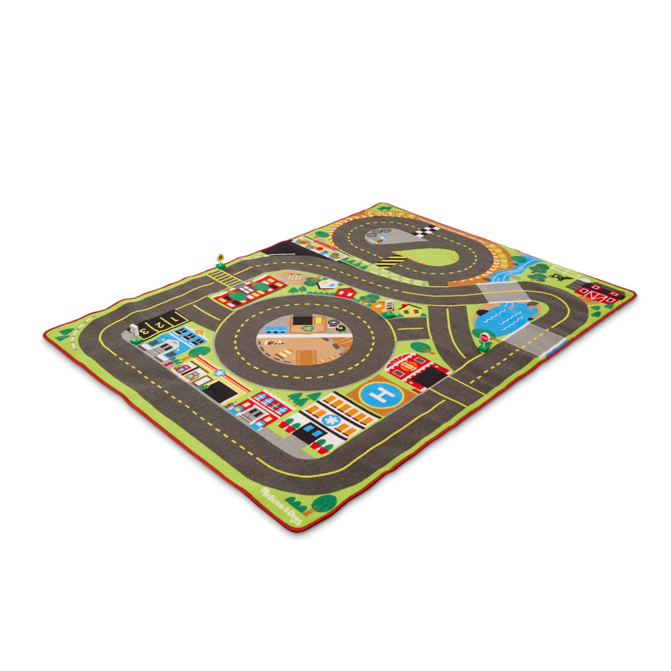 Melissa & Doug Jumbo Roadway Activity Rug