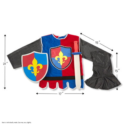 Melissa & Doug Knight Role Play Costume Set