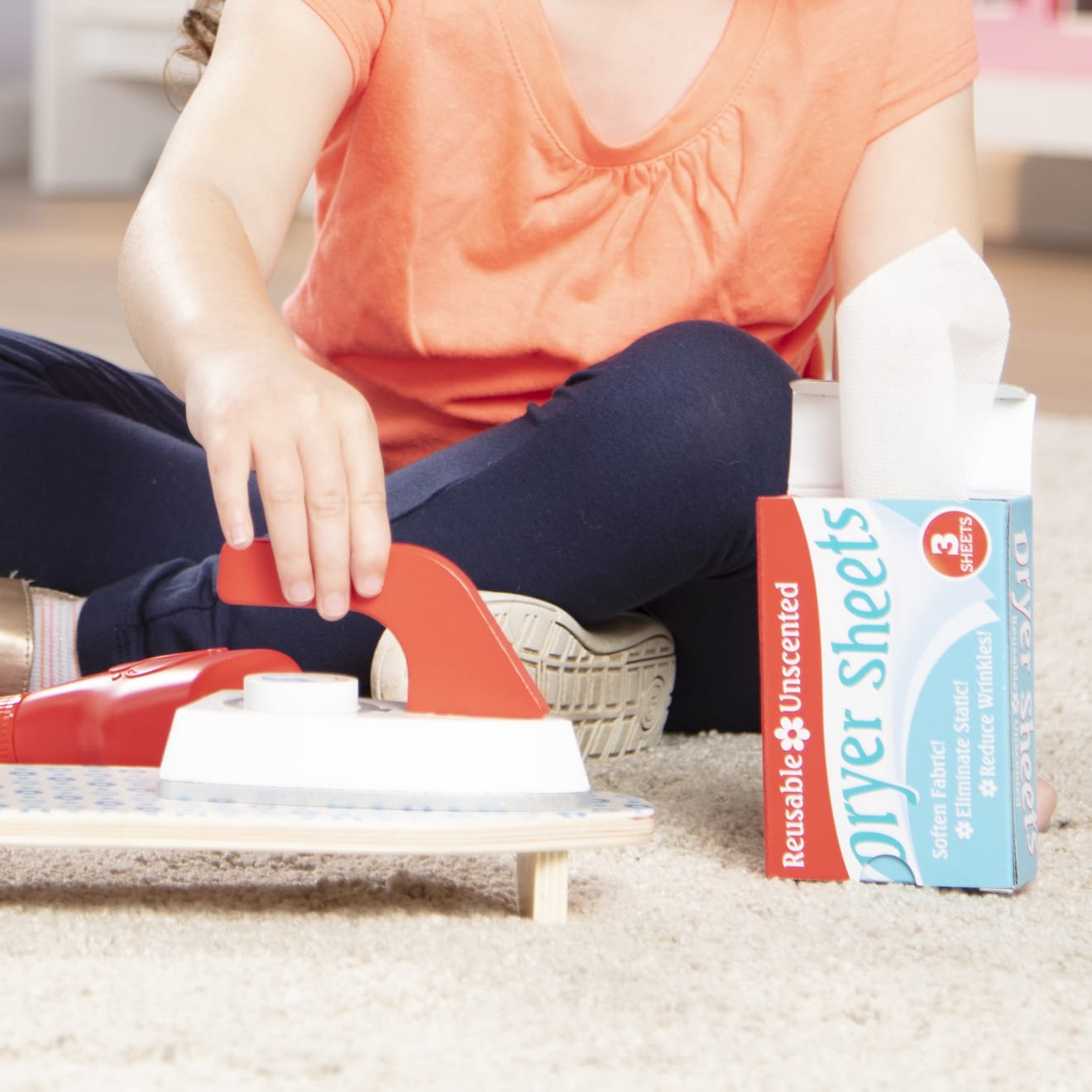 Melissa & Doug Laundry Basket Play Set