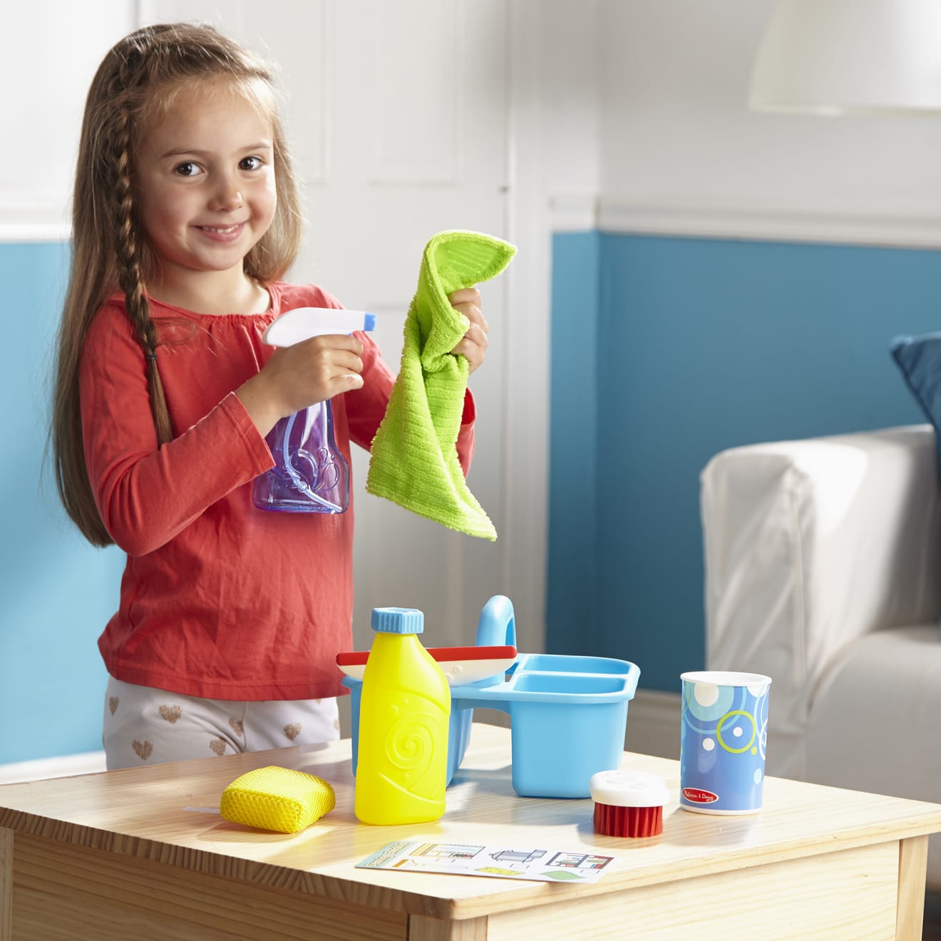 Melissa & Doug Let's Play House! Spray, Squirt & Squeegee Play Set