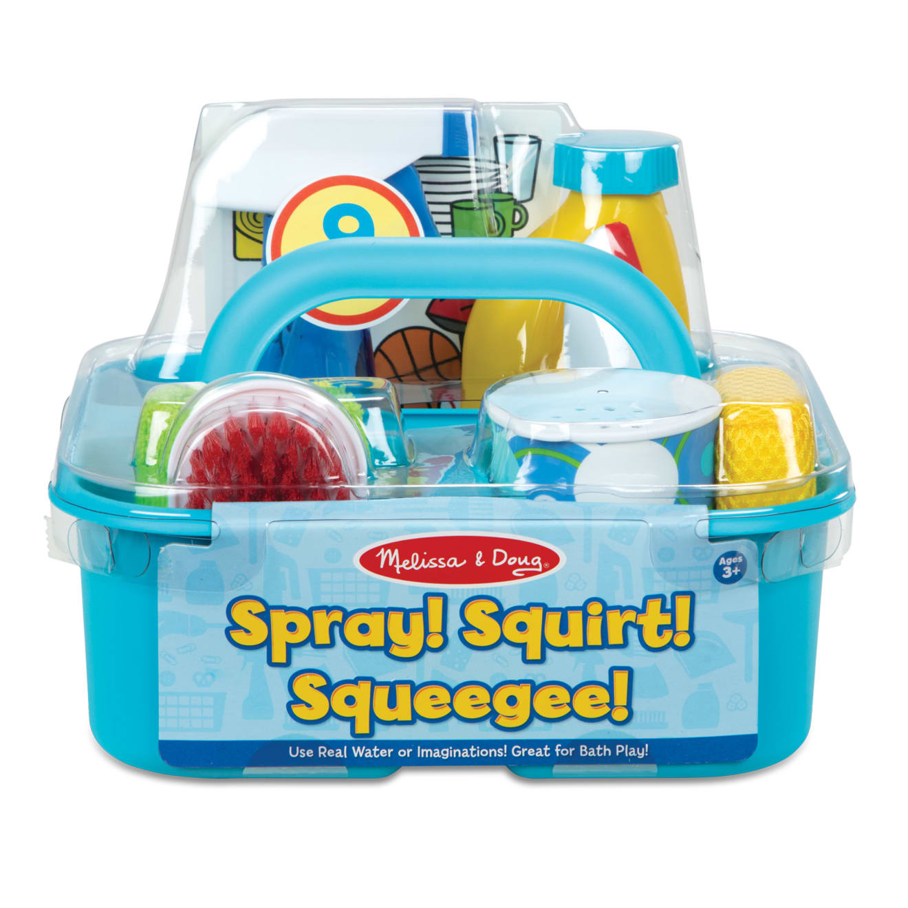 Melissa & Doug Let's Play House! Spray, Squirt & Squeegee Play Set