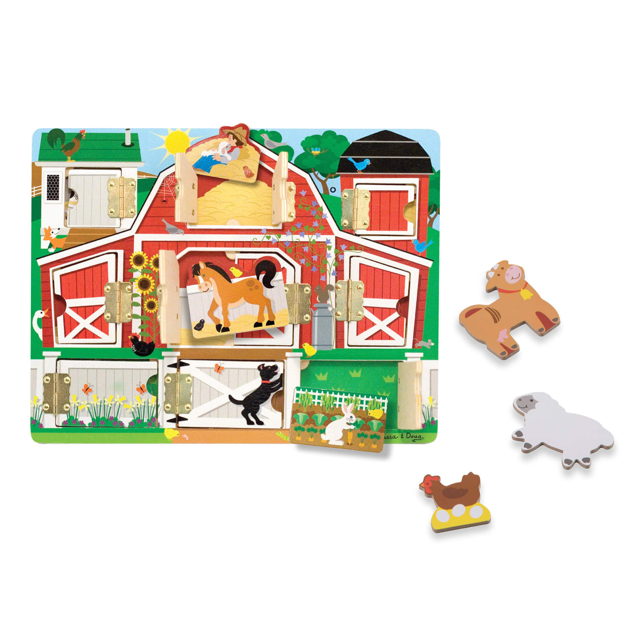 Melissa & Doug Hide & Seek Farm