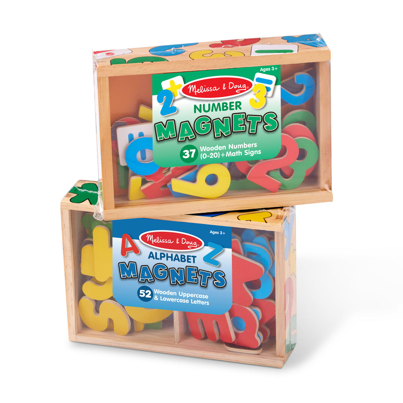 Melissa & Doug Magnetic Letters & Numbers Bundle