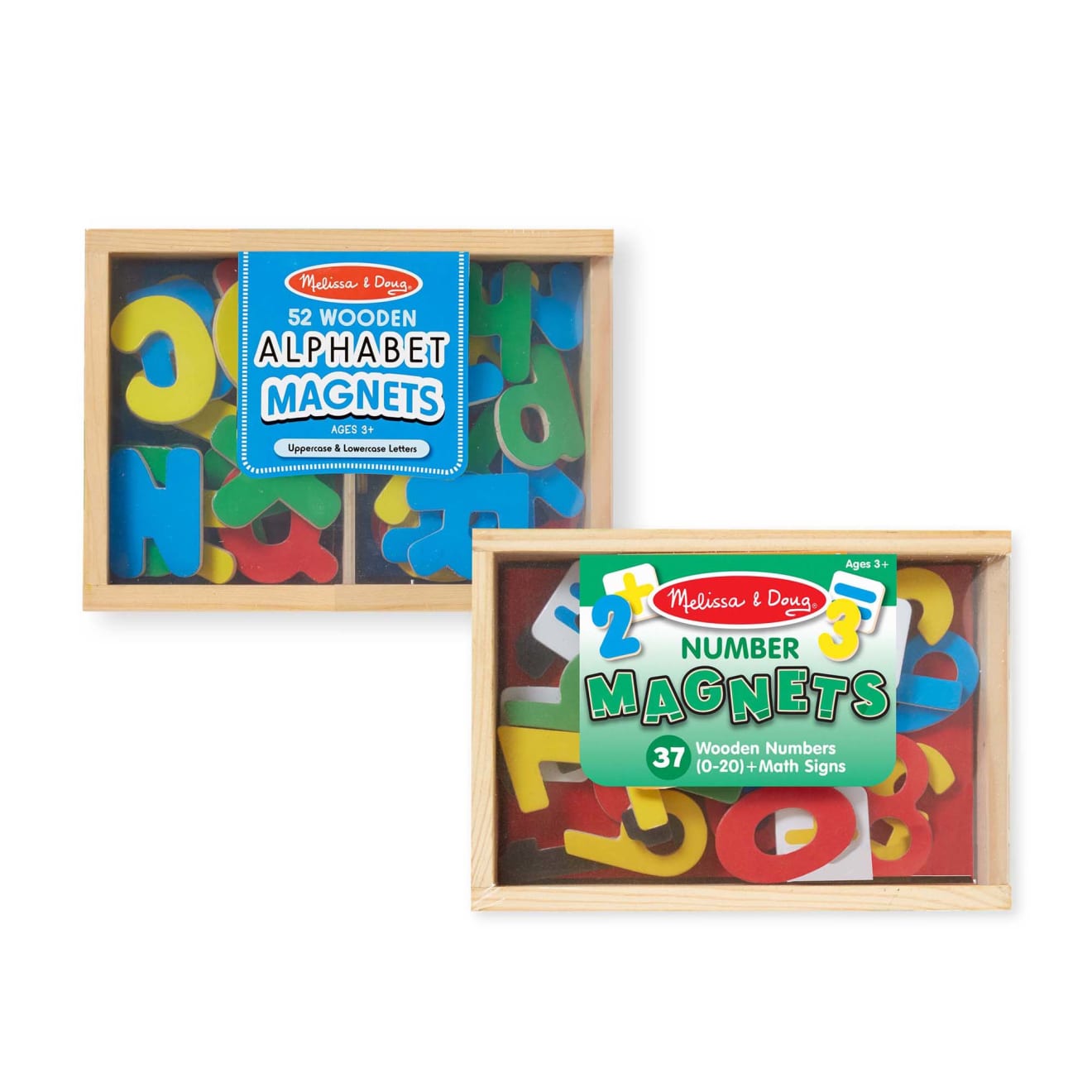 Melissa & Doug Magnetic Letters & Numbers Bundle